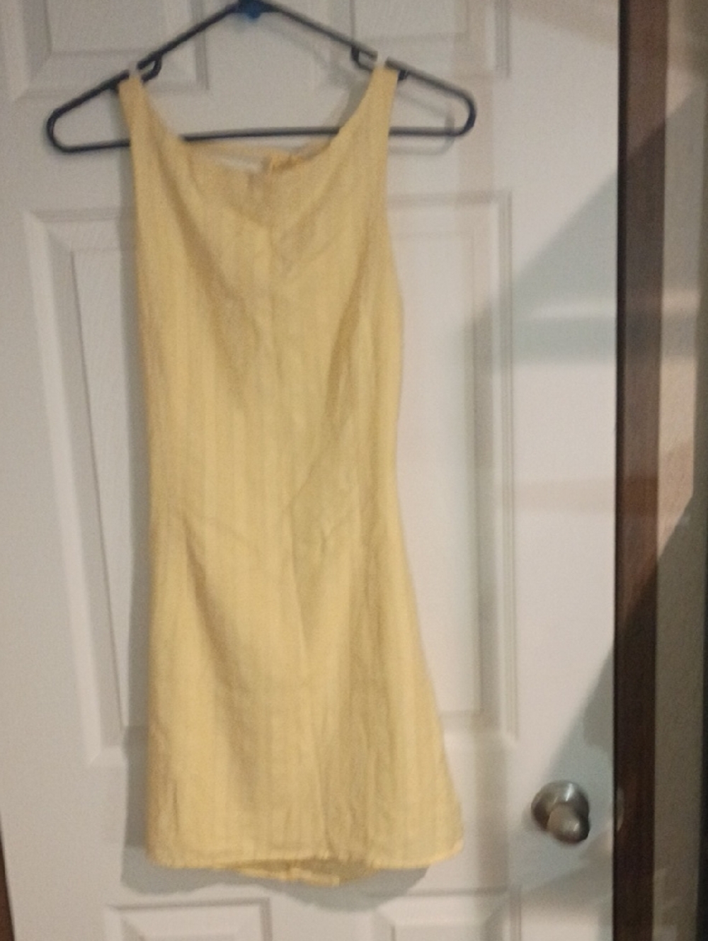 Yellow Sleeveless Summer Dress - Brand Unknown
